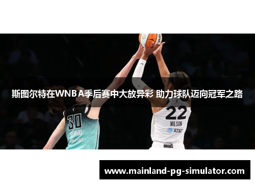 斯图尔特在WNBA季后赛中大放异彩 助力球队迈向冠军之路